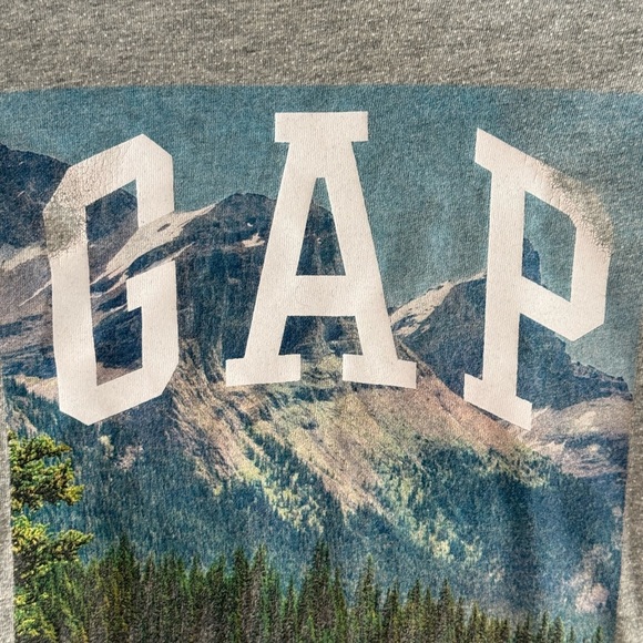 GAP Kids Gray Graphic T-Shirt - Picture 3 of 5